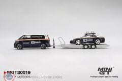 1:64 Mini GT Porsche 911 Dakar #718  Volkswagen ID Buzz Porsche Centrum Gelderland Roughroads Set