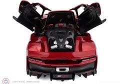 1:18 Burago 2024 FERRARI F80 - SILVER BLACK WHEELS - ROSSO SUPERCAR - Signature Series