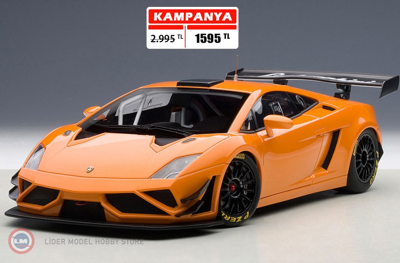 ÖZEL FİYAT 1:18 2013 Lamborghini Gallardo GT3 FL2