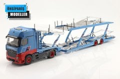 1:18 Mercedes Benz Actros mit Lohr Autotransporter Mosolf