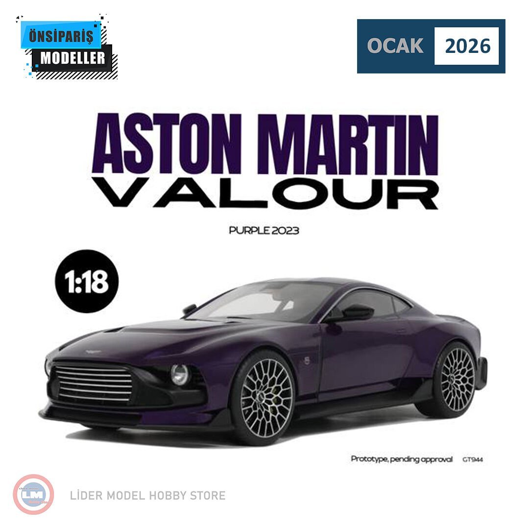 1:18 2023 Aston Martin Valour Purple