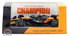 1:64 Spark 2025 Mclaren MCL39 No4 3rd Abu Dhabi GP 2025 Norris