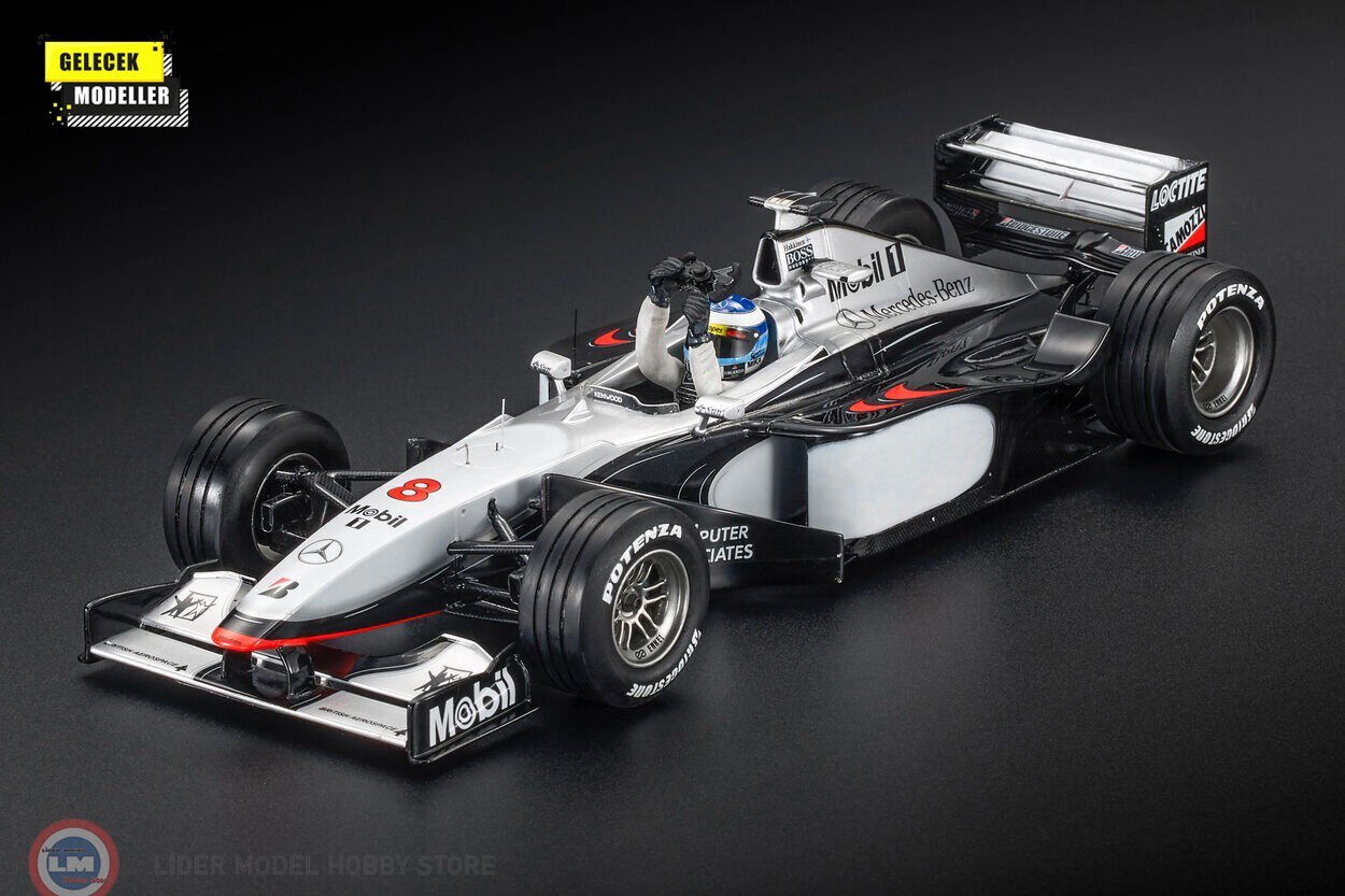 1:18 1998 Mclaren MP413  #8 Mika Hakkinen - Winner Monaco GP 1998