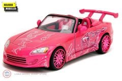 1:24 Jada 2003 HONDA S2000 Pink Slips Film Fast & Furious