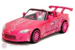 1:24 Jada 2003 HONDA S2000 Pink Slips Film Fast & Furious