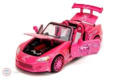 1:24 Jada 2003 HONDA S2000 Pink Slips Film Fast & Furious