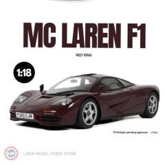 1:18 1992 Mclaren F1 Red