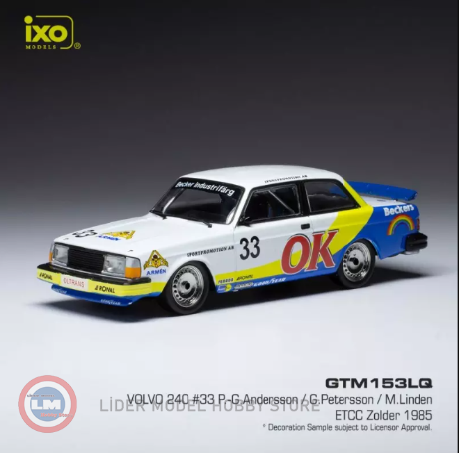 1:43 1985 Volvo 240 Turbo #33