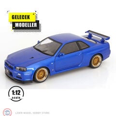 1:12 KK Scale 2001 Nissan Skyline GT-R R34 V-Spec II with BBS-rims