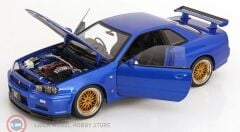 1:12 KK Scale 2001 Nissan Skyline GT-R R34 V-Spec II with BBS-rims
