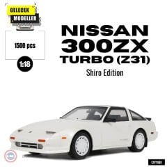 1:18 OTTO 1988 Nissan 300ZX Turbo Z31 Shiro Edition