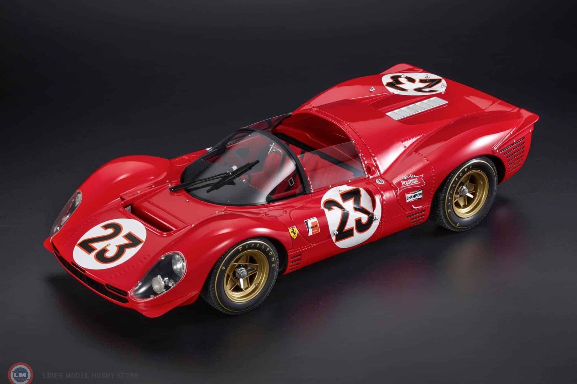 1:18 Top Marques 1967 Ferrari 330 P4 Spider #23 - Winner 24 Hours of Daytona 1967