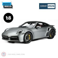 1:8 2020 Porsche 911 992.1 Turbo S Silver