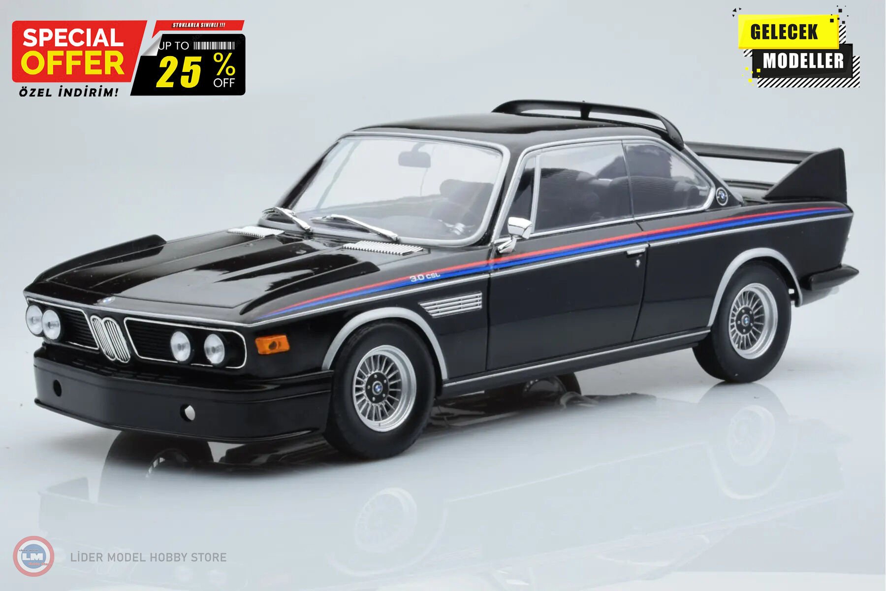 1:18 Minichamps 1973 BMW 3.0 CSL