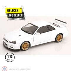 1:12 KK Scale 2001 Nissan Skyline GT-R R34 V-Spec II with BBS-rims