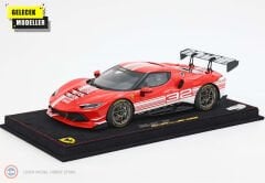 118 BBR 2023 Ferrari 296 GT3 #32 3.0L TWIN TURBO V6 CHALLENGE N 32 LAUNCH VERSION