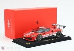 118 BBR 2023 Ferrari 296 GT3 #32 3.0L TWIN TURBO V6 CHALLENGE N 32 LAUNCH VERSION