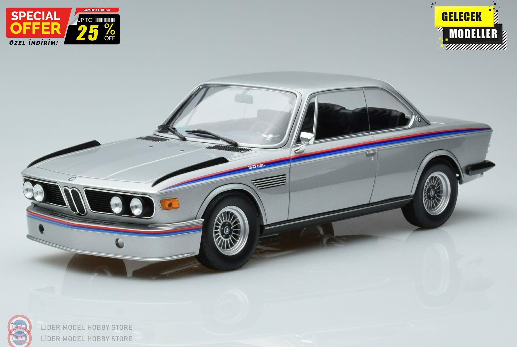1:18 Minichamps 1973 BMW 3.0 CSL