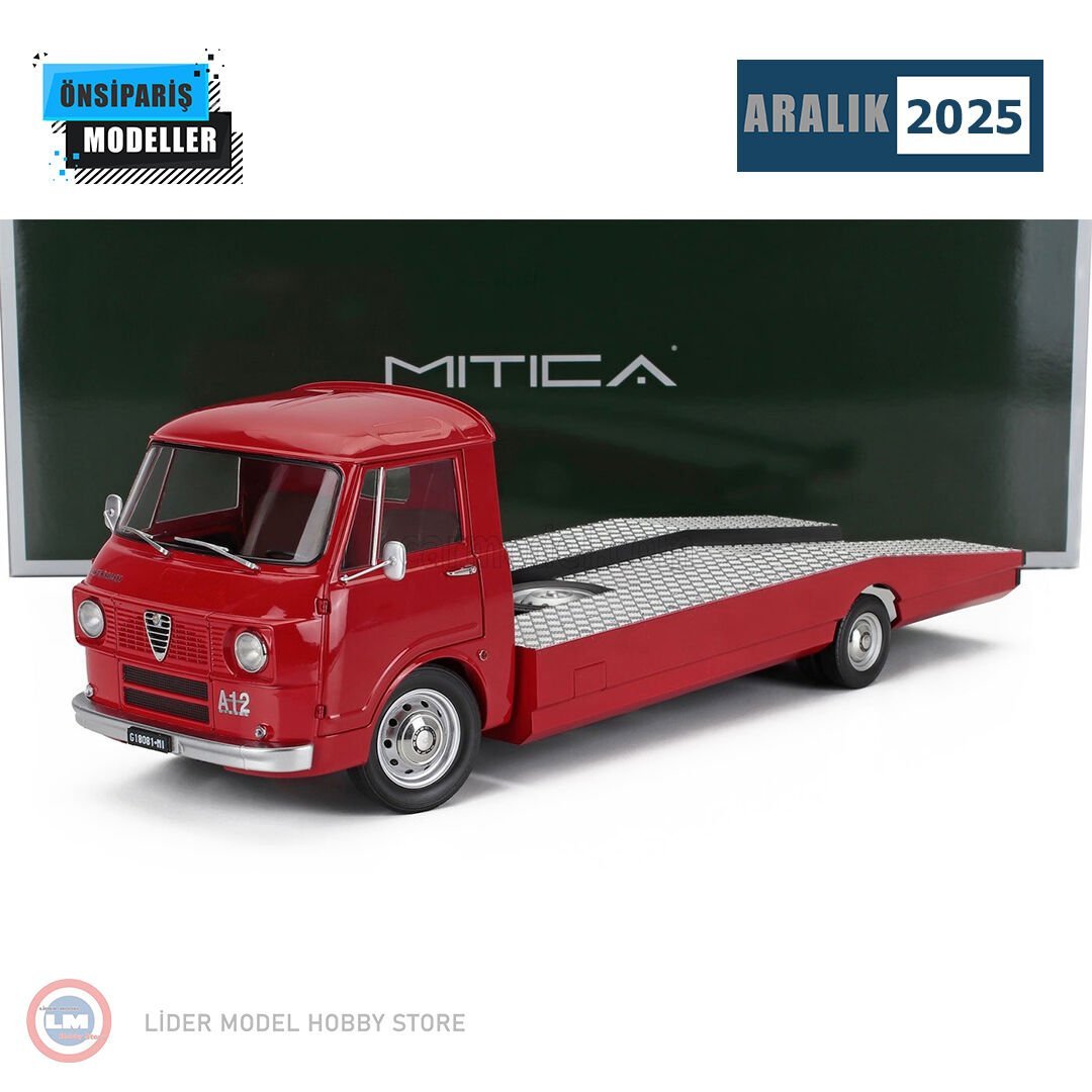 1:18 Mitica 1967 Alfa Romeo A12 F12 Carro Attrezzi Prima Serie Tow Truck