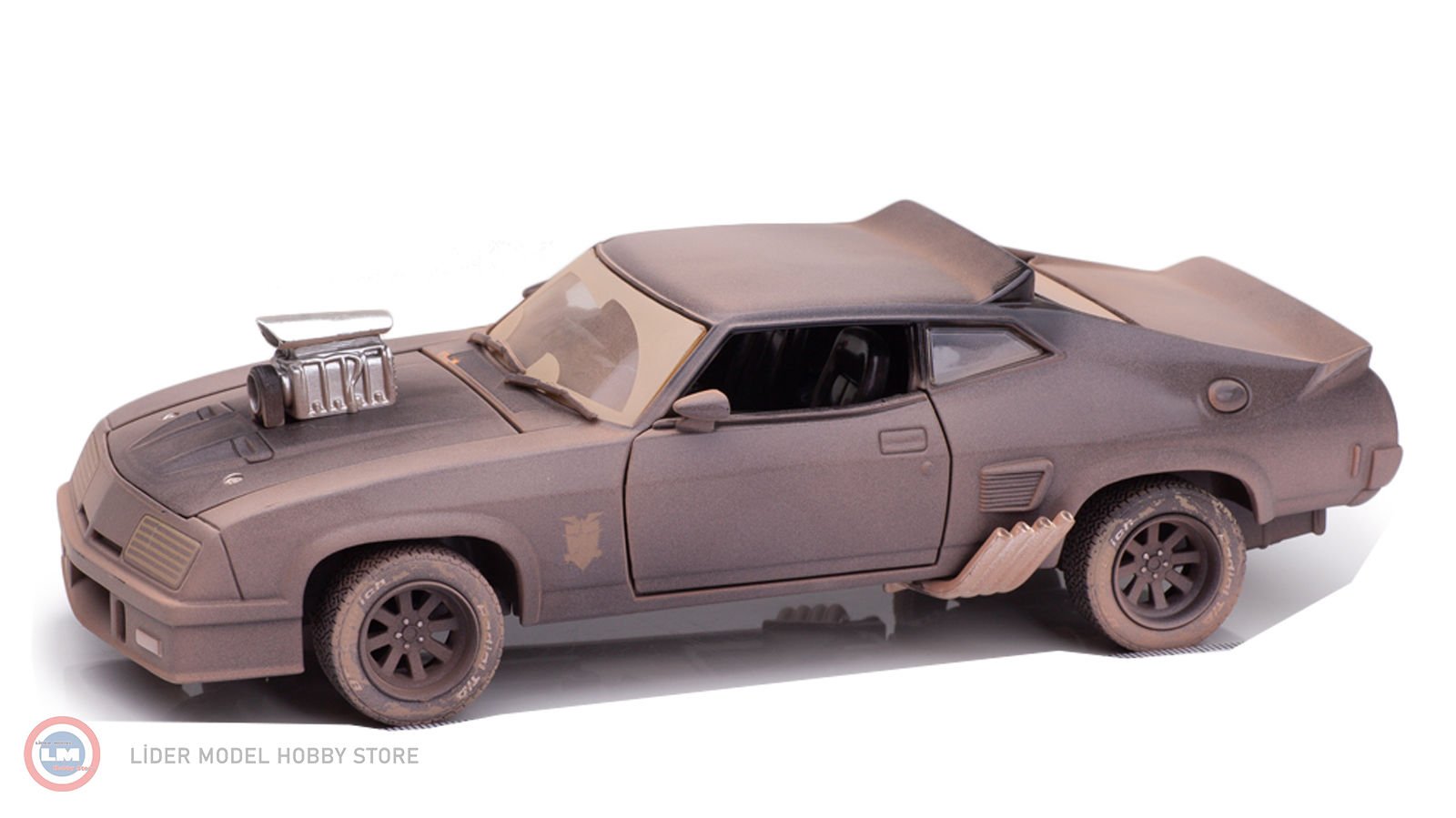 1:24 Greenlight 1973 Ford Falcon XB (Weathered Version)- Last of the V8 Interceptors (1979)