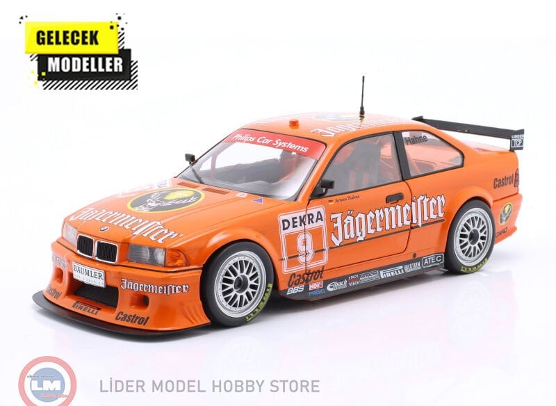 1:18 WERK83 1993 BMW 325i Coupe E36 #9 DTM Jagermeister Linder Team Armin Hahne