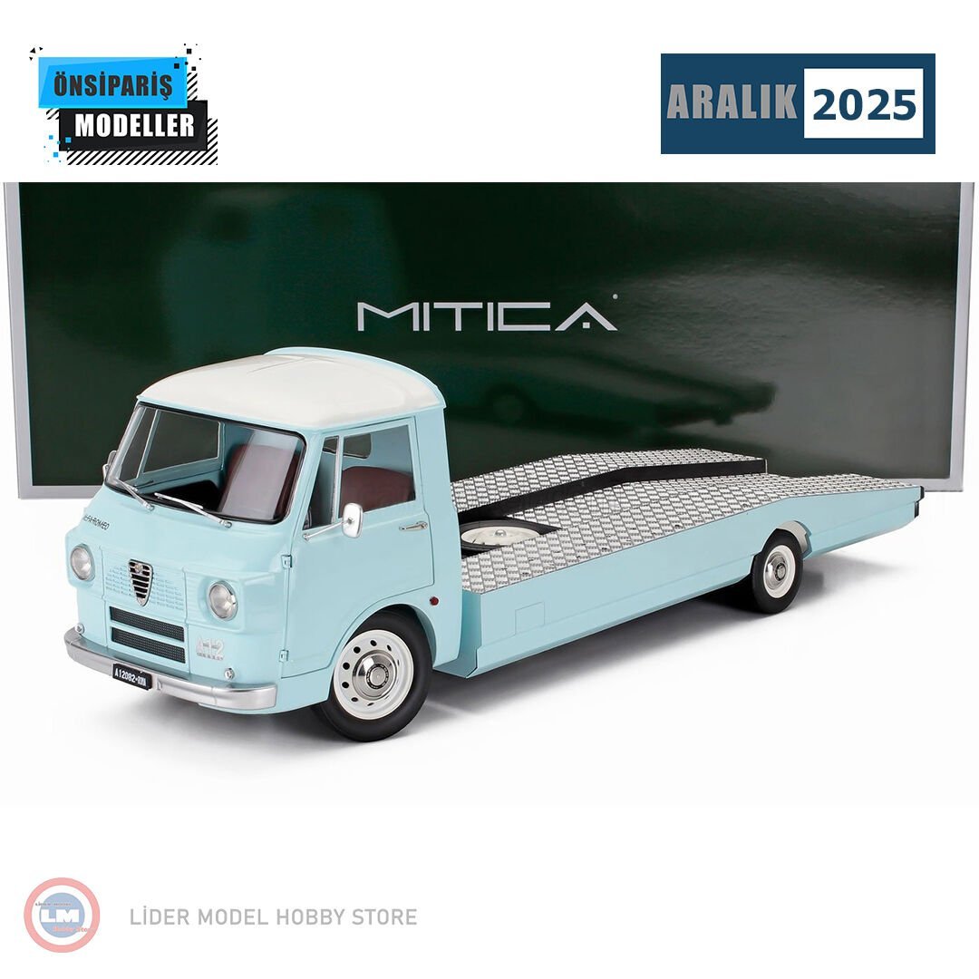1:18 Mitica 1967 Alfa Romeo A12 F12 Carro Attrezzi Prima Serie Tow Truck