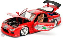 1:24 2001 Dom's Mazda RX-7 Fast and Furious