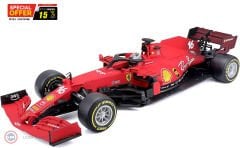 1:18 Burago 2021 Ferrari SF21 - #16 - Charles Leclerc Formula 1