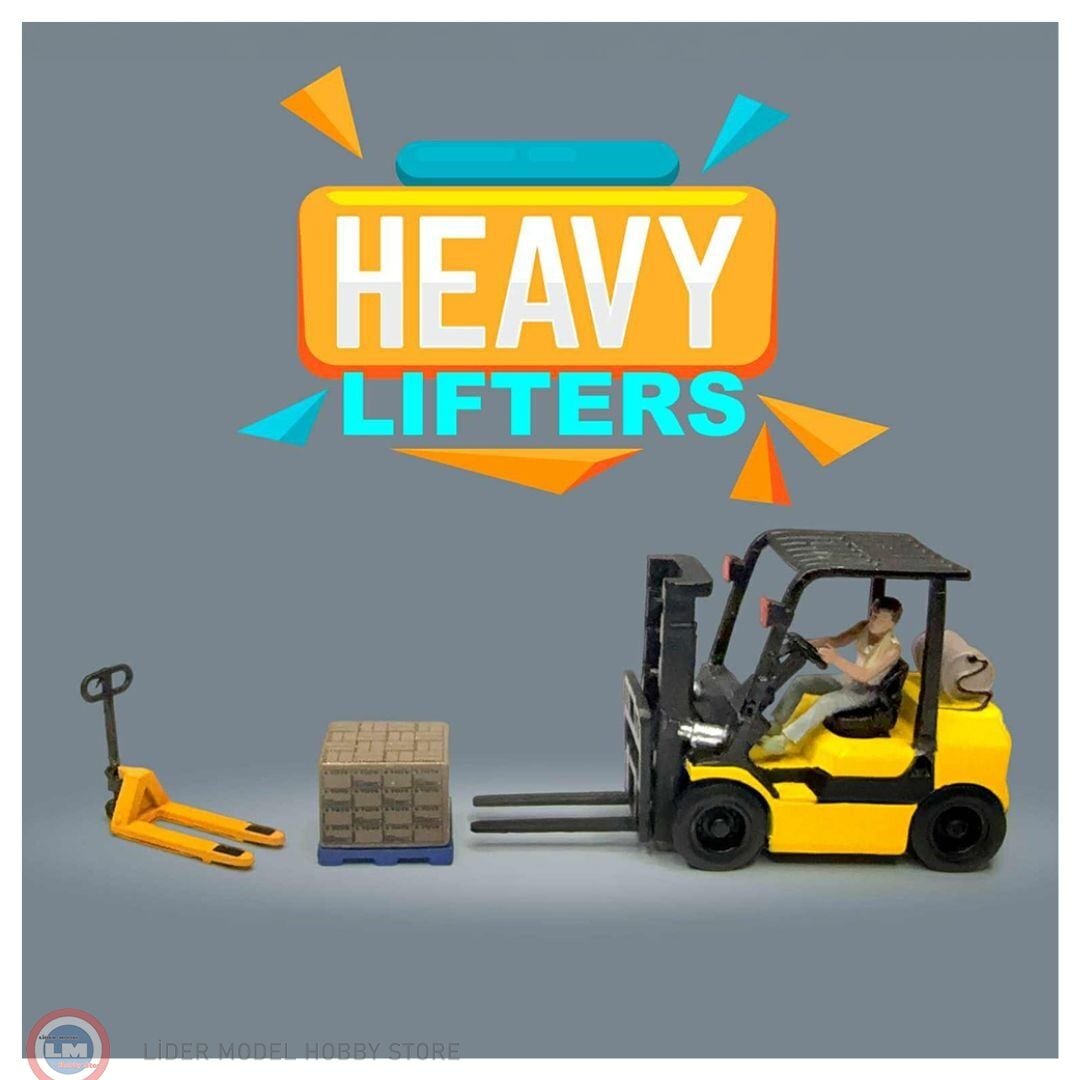 1:64 American Diorama Heavy Lifters Figure Set
