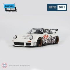 1:18 GT Sprit 2024 Porsche RWB AKIRA Glacier White | ÖN SİPARİŞ