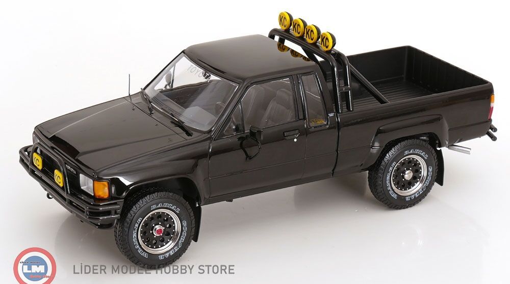 1:18 KK Scale 1985 Toyota Hilux Truck Xtra Cab 4x4 - Back to the Future III ''look alike''