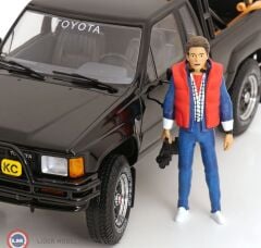 1:18 KK Scale 1985 Toyota Hilux Truck Xtra Cab 4x4 - Back to the Future III ''look alike''