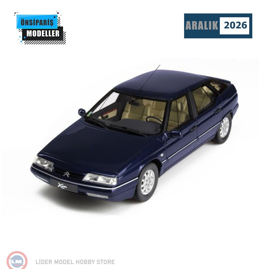 1:18 Otto 1998 Citroen XM V6 Saphire Blue