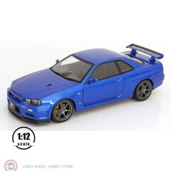 1:12 KK Scale 2001 Nissan Skyline GT-R R34 V-Spec II with OEM-rims