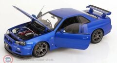 1:12 KK Scale 2001 Nissan Skyline GT-R R34 V-Spec II with OEM-rims