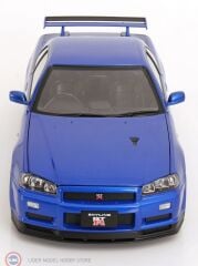 1:12 KK Scale 2001 Nissan Skyline GT-R R34 V-Spec II with OEM-rims