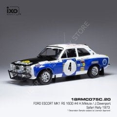 1:18 1973 Ford Escort MkI RS 1600 #4 Safari Rally