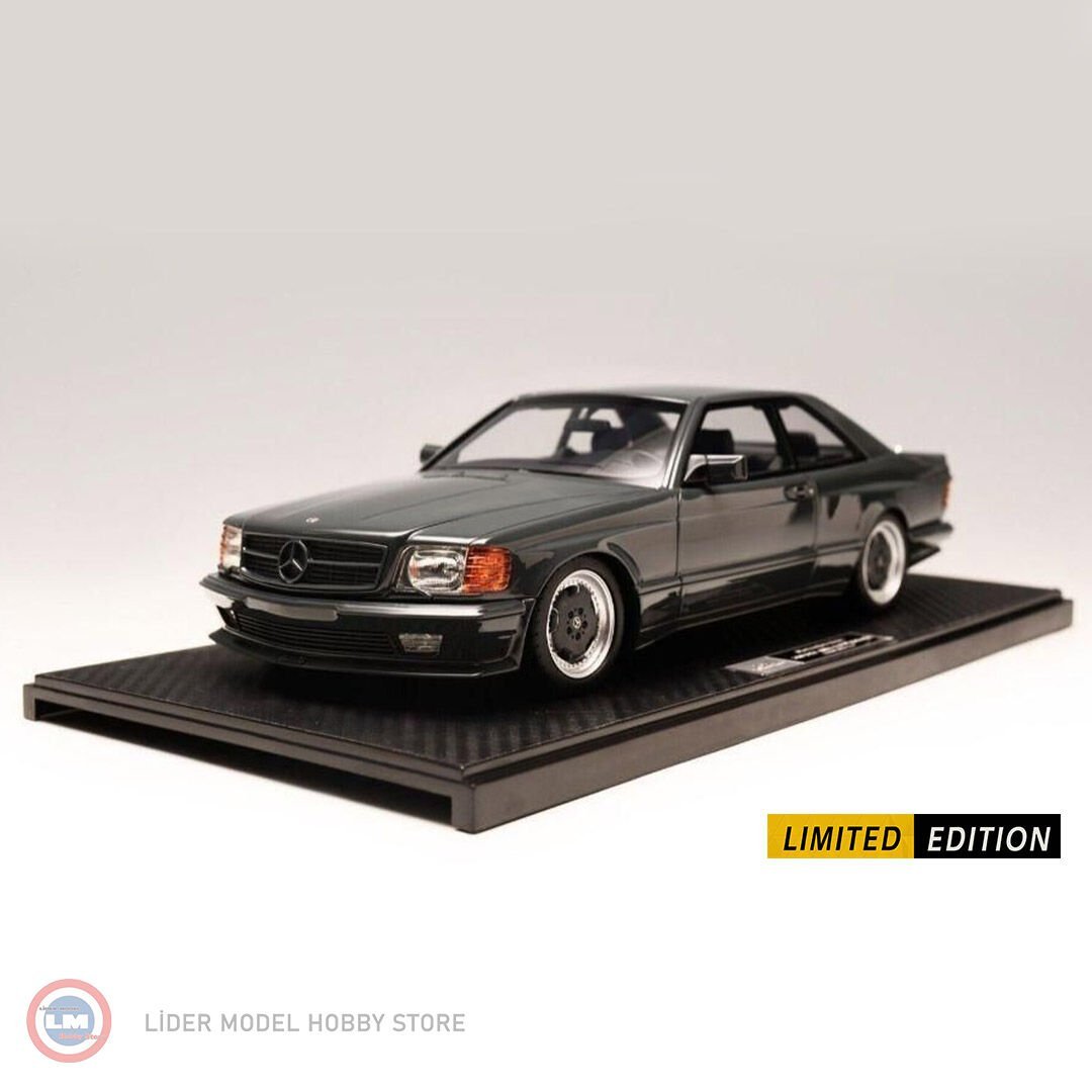 1:18 IVY Mercedes Benz 560 SEC AMG 6.0 Widebody 66 Limitli Grey
