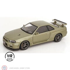 1:12 KK Scale 2001 Nissan Skyline GT-R R34 V-Spec II with OEM-rims