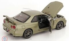 1:12 KK Scale 2001 Nissan Skyline GT-R R34 V-Spec II with OEM-rims
