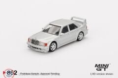 1:64 Mini GT 1989 Mercedes-Benz 190E 2.5-16 Evolution II Astral Silver