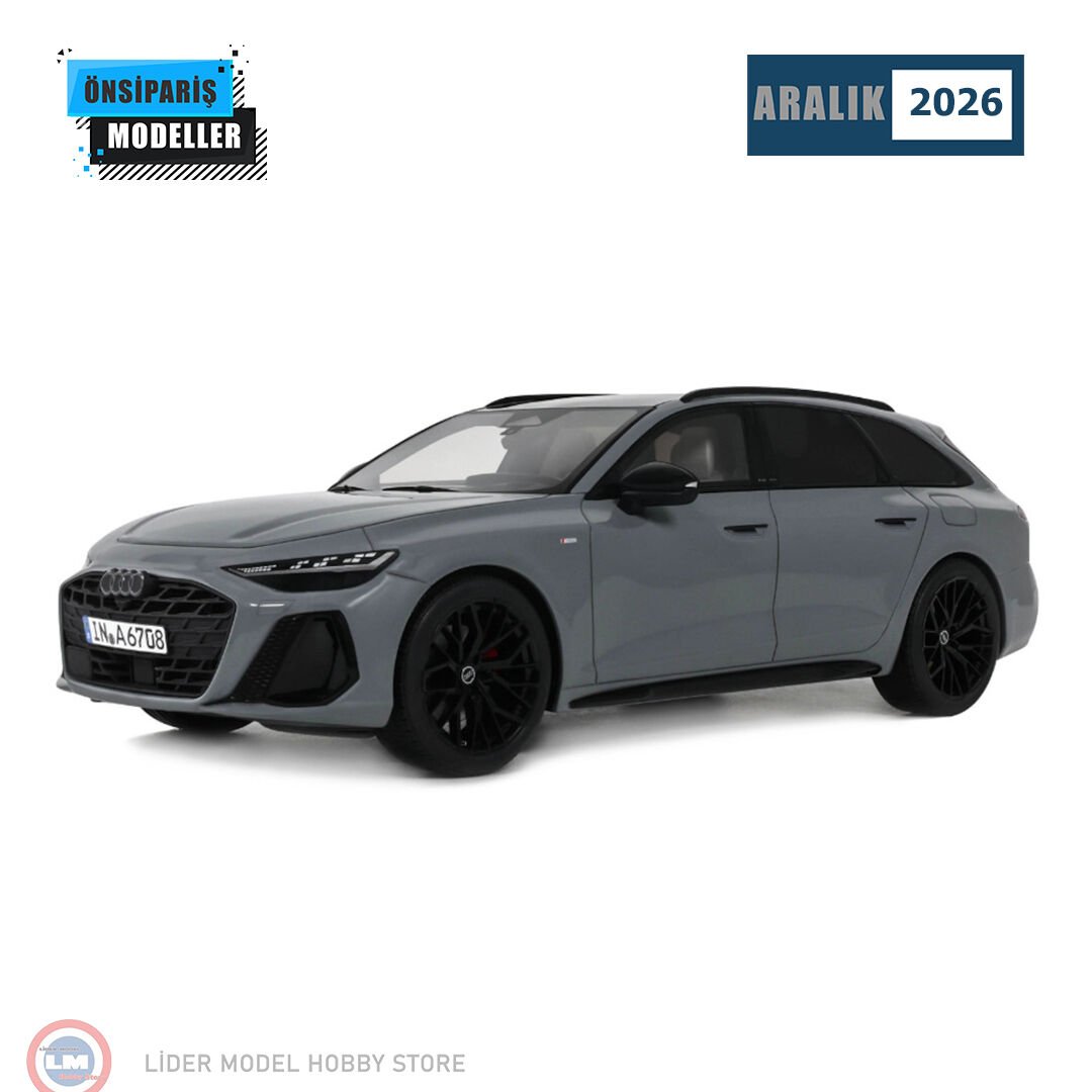 1:18 Otto 2025 Audi A6 Avant E-Hybird Quattro Edition Nardo Grey