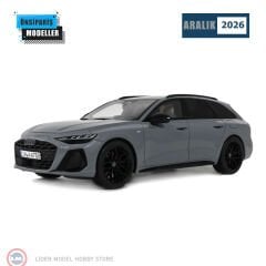 1:18 Otto 2025 Audi A6 Avant E-Hybird Quattro Edition Nardo Grey