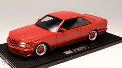 1:18 IVY Mercedes Benz 560 SEC AMG 6.0 Widebody Signal Red 66 Limitli