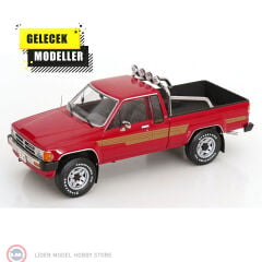 1:18 KK Scale 1985 Toyota Hilux Truck Xtra Cab 4x4