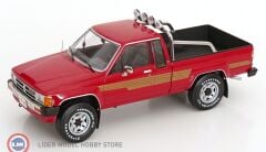 1:18 KK Scale 1985 Toyota Hilux Truck Xtra Cab 4x4