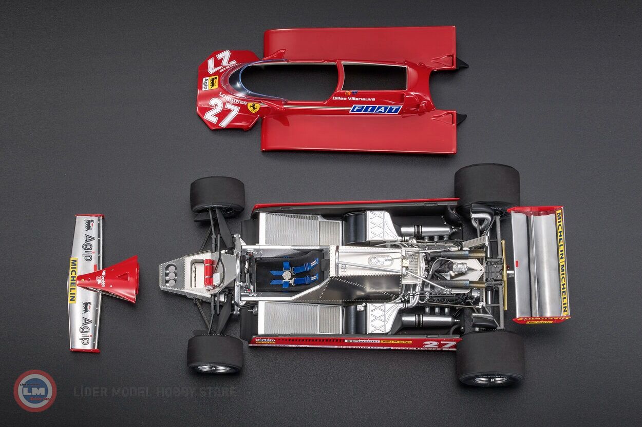1:18 GP Replicas 1981 Ferrari F1 126CK #27 WINNER MONACO GP