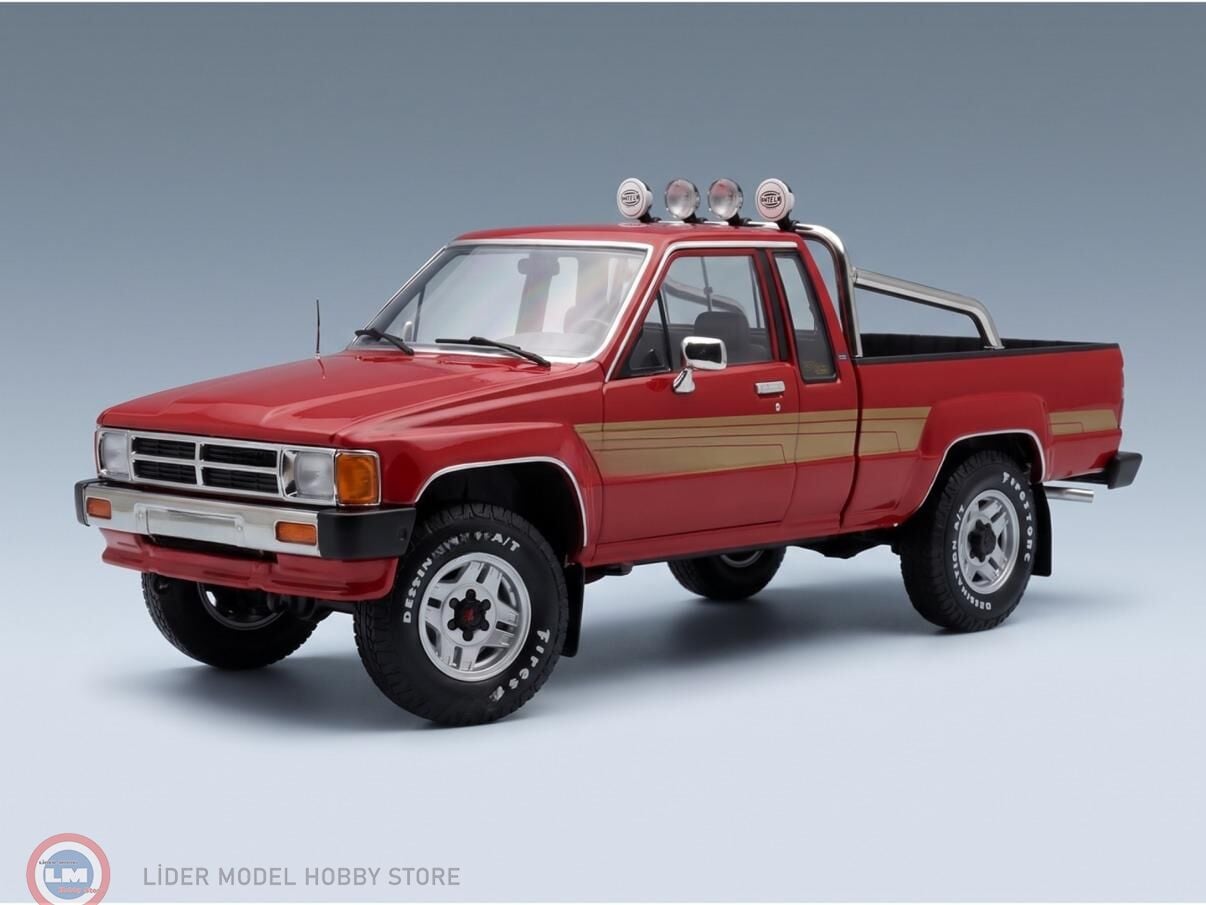 1:18 KK Scale 1985 Toyota Hilux Truck Xtra Cab 4x4 Pickup