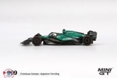 1:64 Mini GT 2024 Aston Martin AMR24 No14 Fernando Alonso F1 2024 Bahrain GP