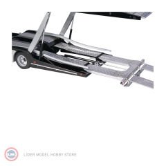 1:18 NZG 2019 Mercedes Benz Actros MP5 4x2 ve Araç Taşıyıcı Trailer Set Autotransporter Champagner